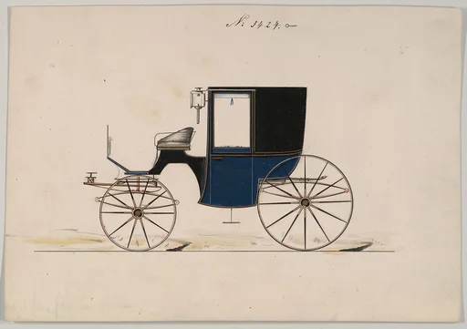 Design for Brougham, no. 3424a