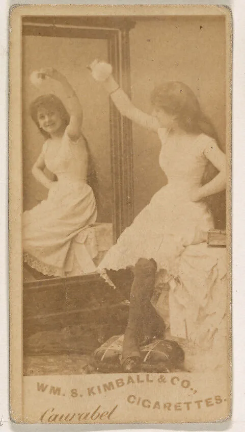 Miss Caurabel, from the Actresses series (N203) issued by Wm. S. Kimball & Co. — William S. Kimball & Company