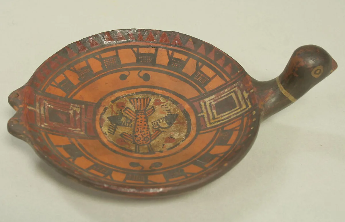 Dish with Bird Head — Unknown