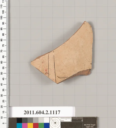 Terracotta fragment of a lekythos (oil flask)