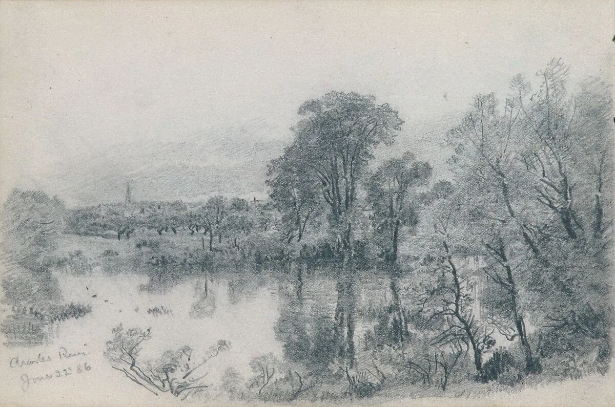 Sketchbook of New England and Pennsylvania Landscape and Marine Subjects — William Trost Richards