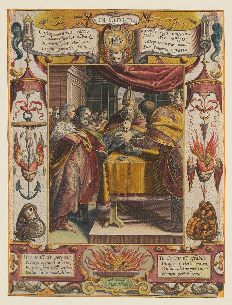 Circumcision — Aegidius Sadeler II|Hans von Aachen|Joris Hoefnagel