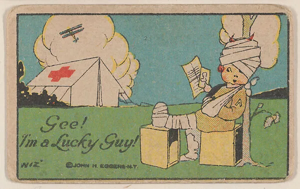 Gee! I'm a Lucky Guy! from Eggers comic cards (W607) — Unknown