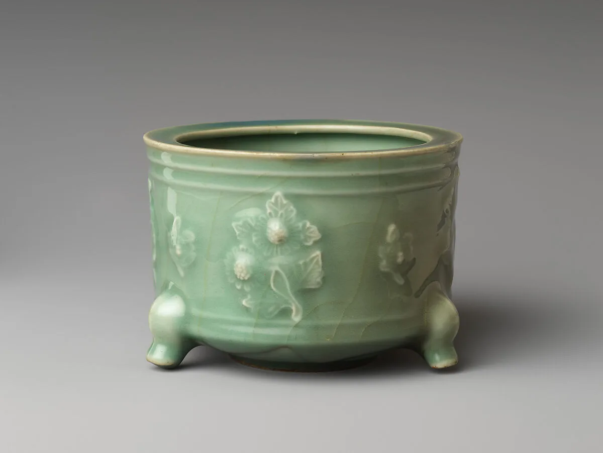 南宋至元 龍泉窯青瓷香爐|Incense Burner — Unknown