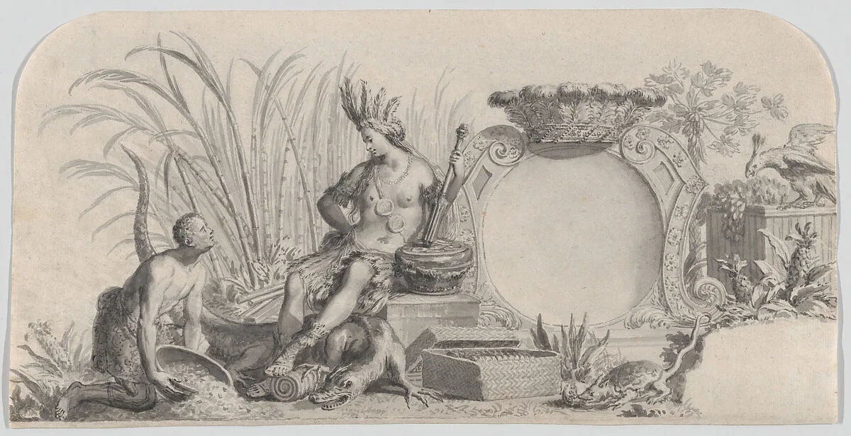 Allegory of America — Philip Tideman