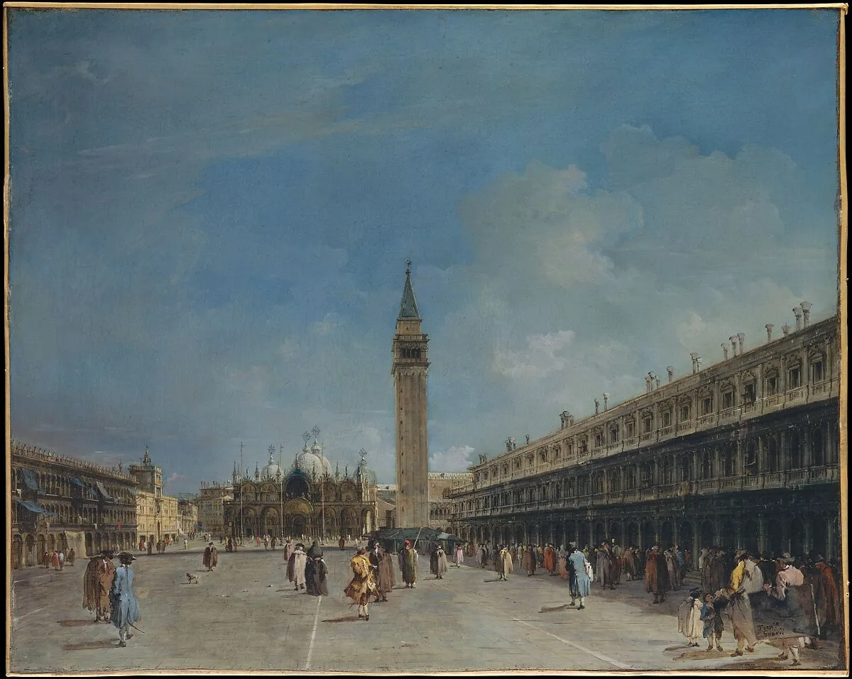 Piazza San Marco — Francesco Guardi