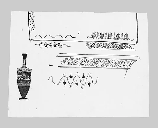 Classical Ornament and Greek Lekythoi (from Scrapbook)