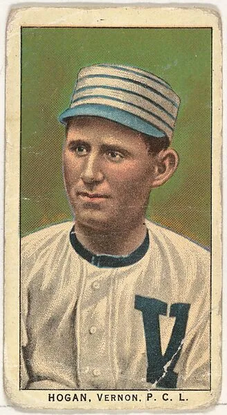 Hogan, Vernon, Pacific Coast League, from the "Obak Baseball Players" set (T212), issued by the American Tobacco Company to promote Obak Mouthpiece Cigarettes — American Tobacco Company