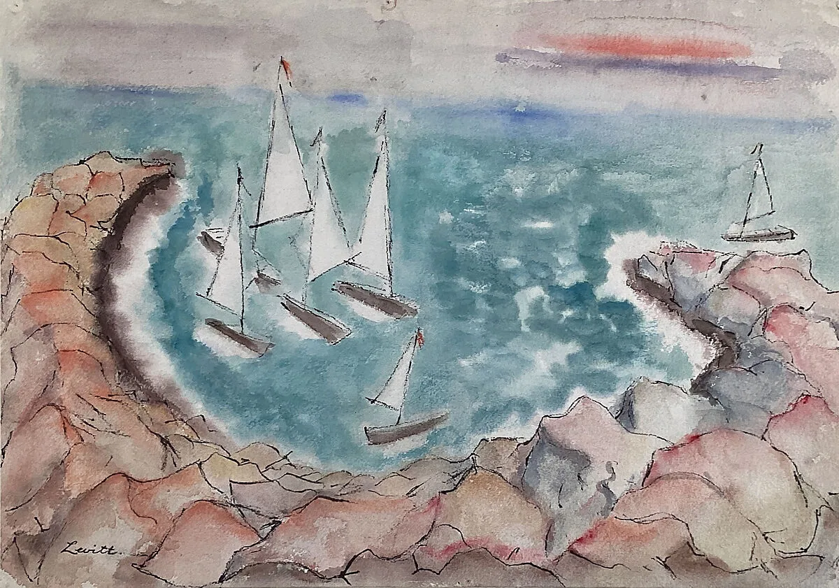 Sailboats — Alfred Levitt