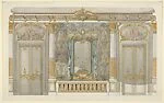 Design for Louise Vanderbilt's Bedroom at Hyde Park