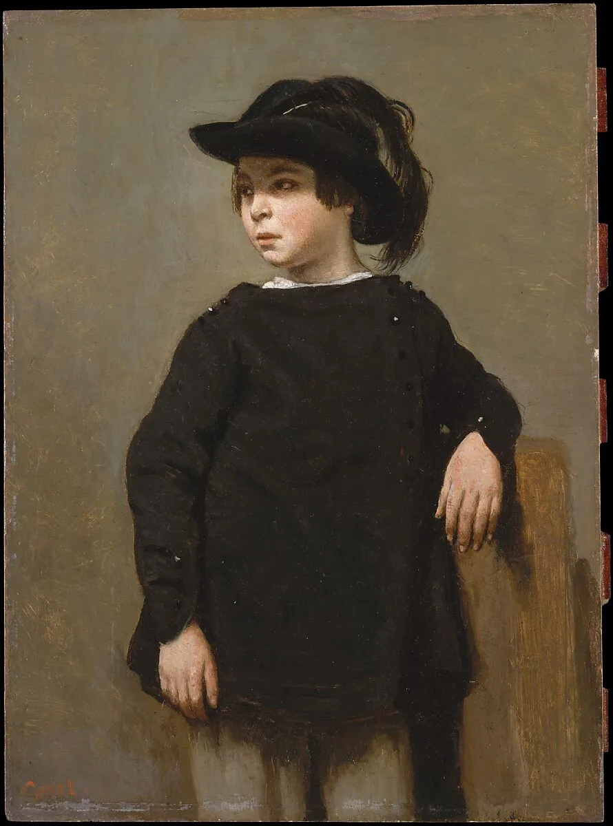 Portrait of a Child — Camille Corot
