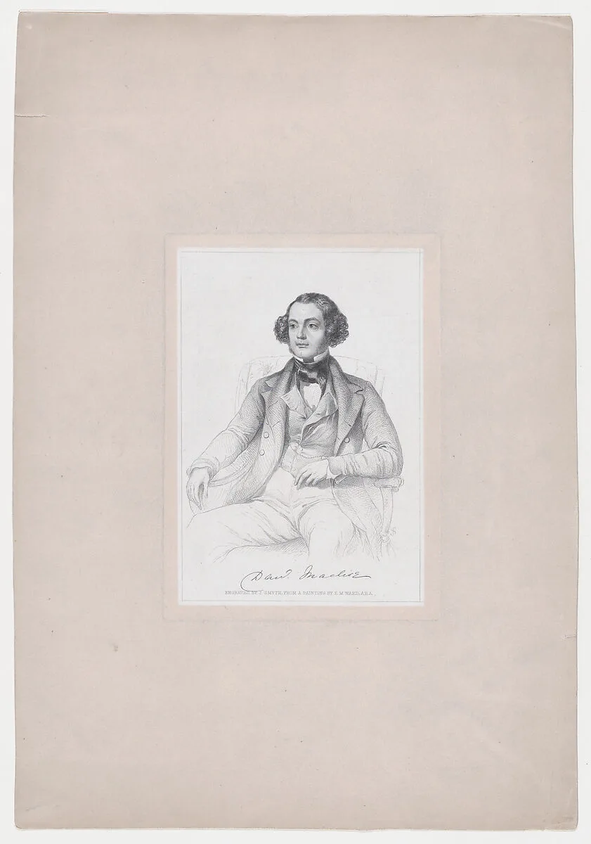Daniel Maclise — John Talfourd Smyth|Daniel Maclise|Edward Matthew Ward