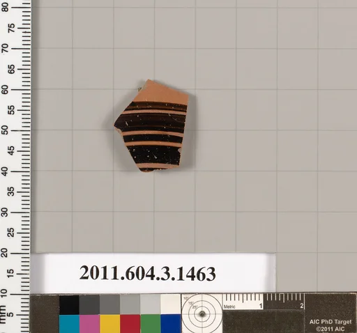 Terracotta fragment of a skyphos (deep drinking cup)