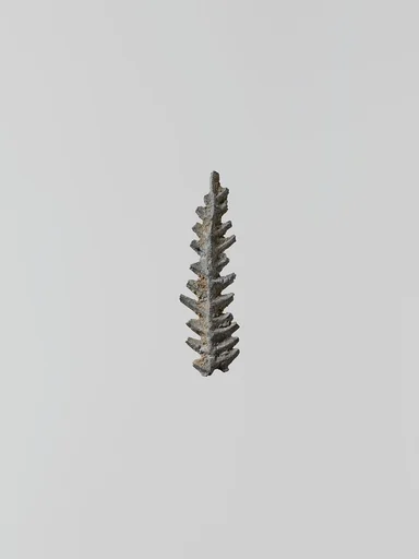 Lead ornament in the form of a branch