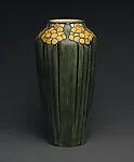 Vase with flowers — Harriet Coulter Joor|Newcomb Pottery