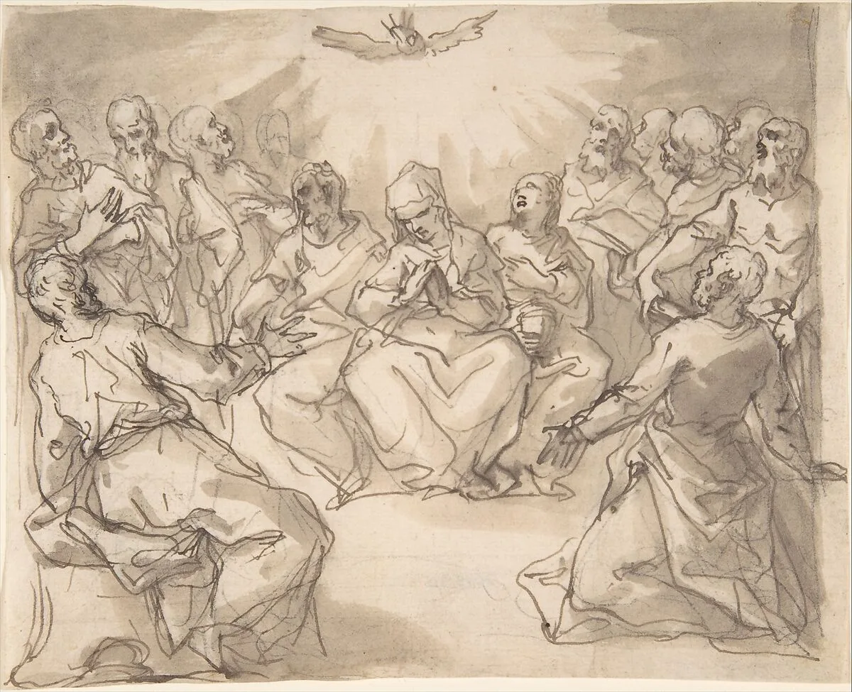 The Descent of the Holy Ghost — Hans Rottenhammer I