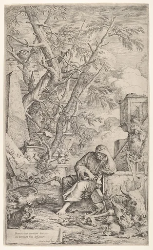 Democritus in Meditation