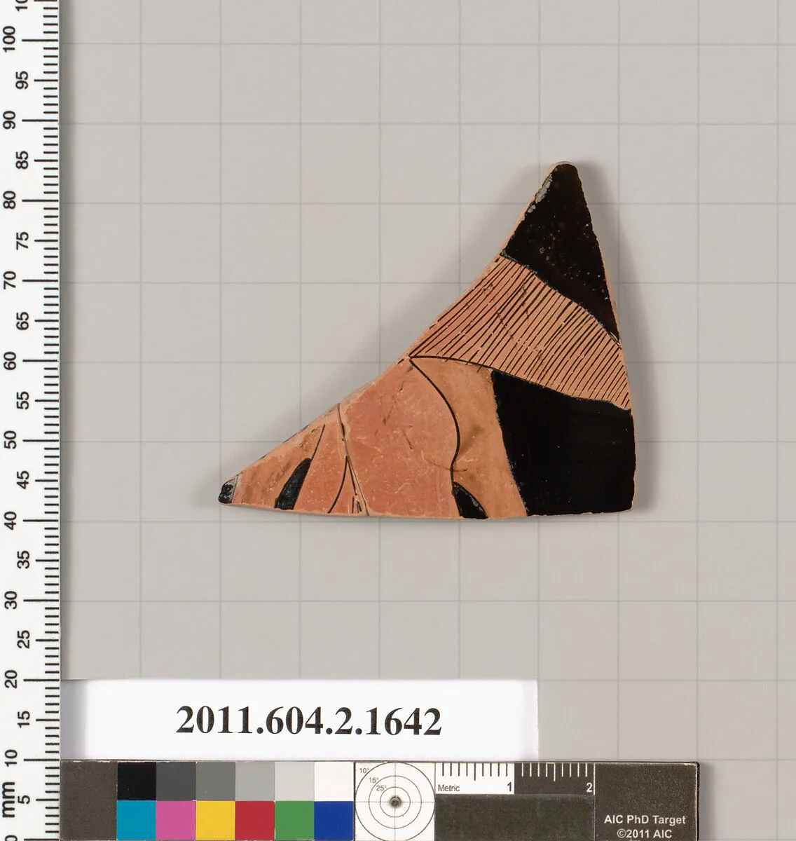 Terracotta fragment of a skyphos (deep drinking cup) — Unknown