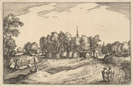 A Convent, plate 13 from "Regiunculae et Villae Aliquot Ducatus Brabantiae"