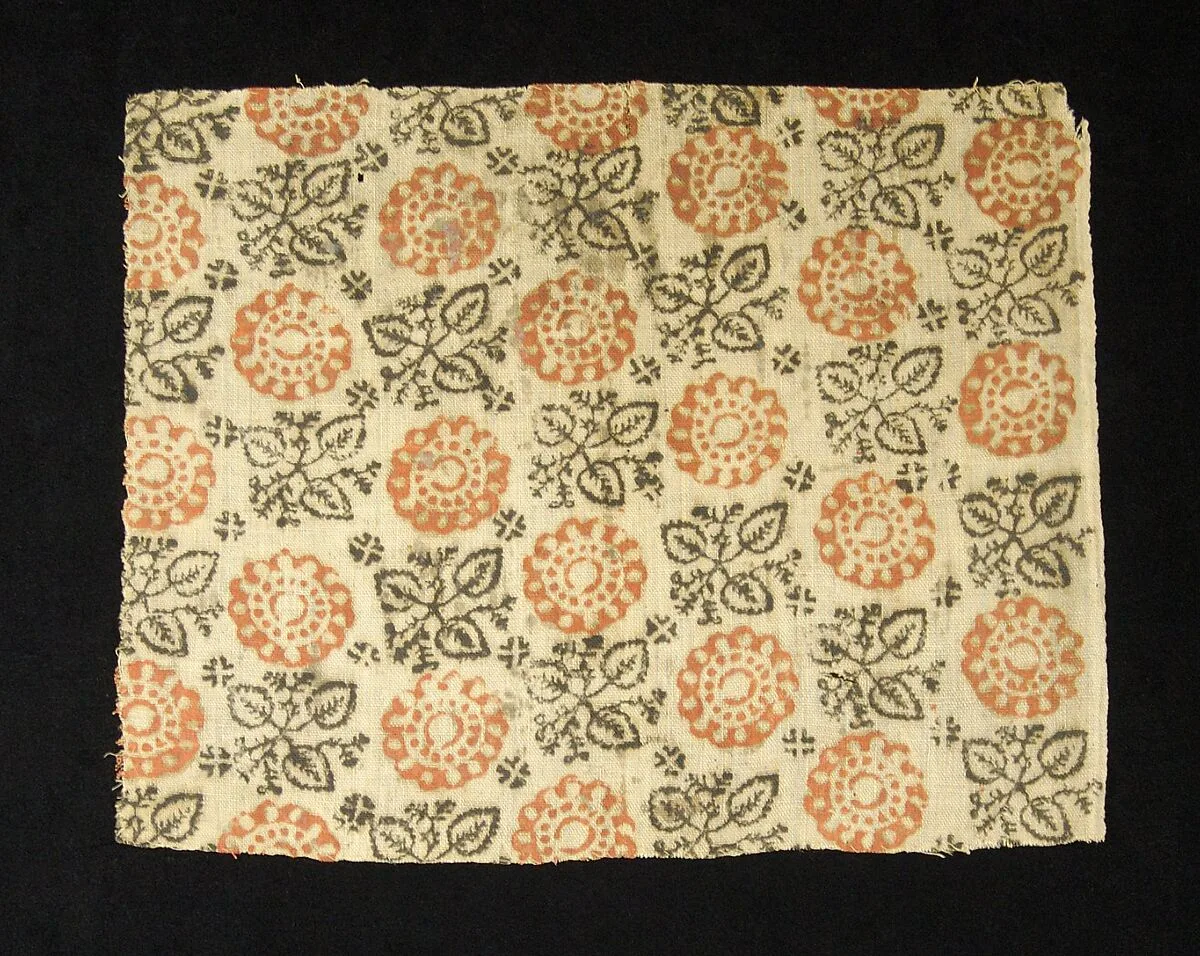Textile fragment — Unknown