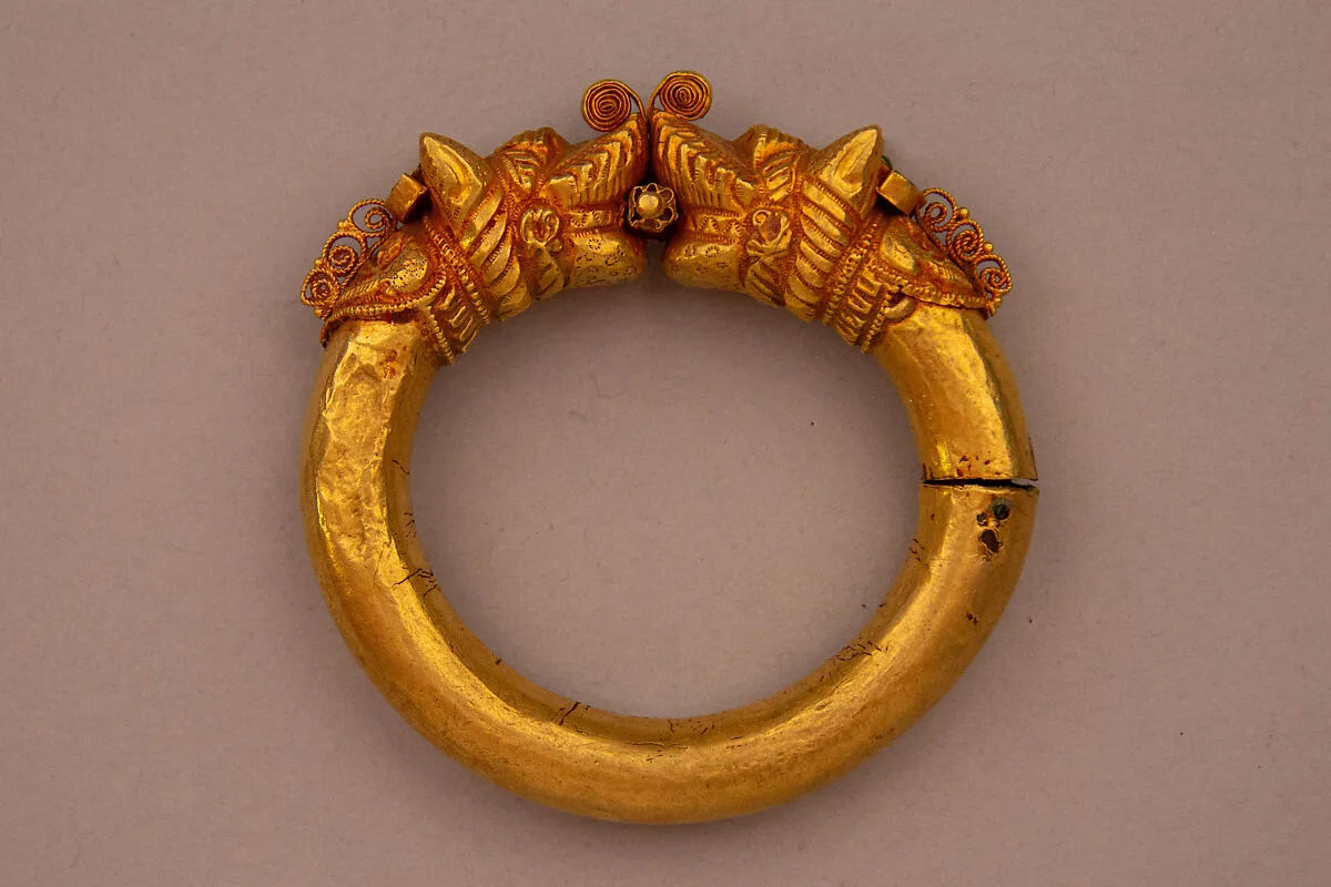 Bracelet (Kada), One of a Pair — Unknown