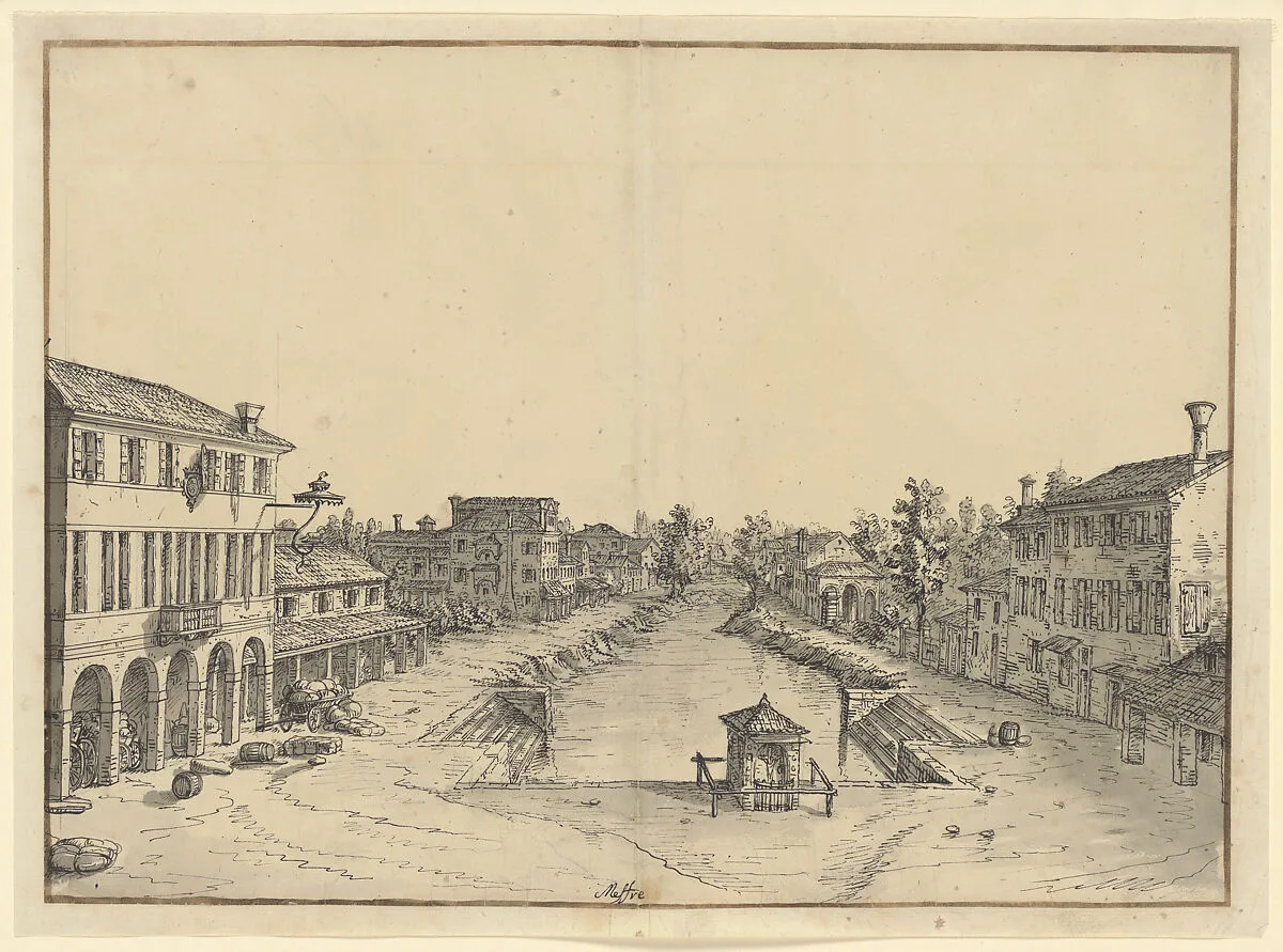 View of Mestre — Bernardo Bellotto