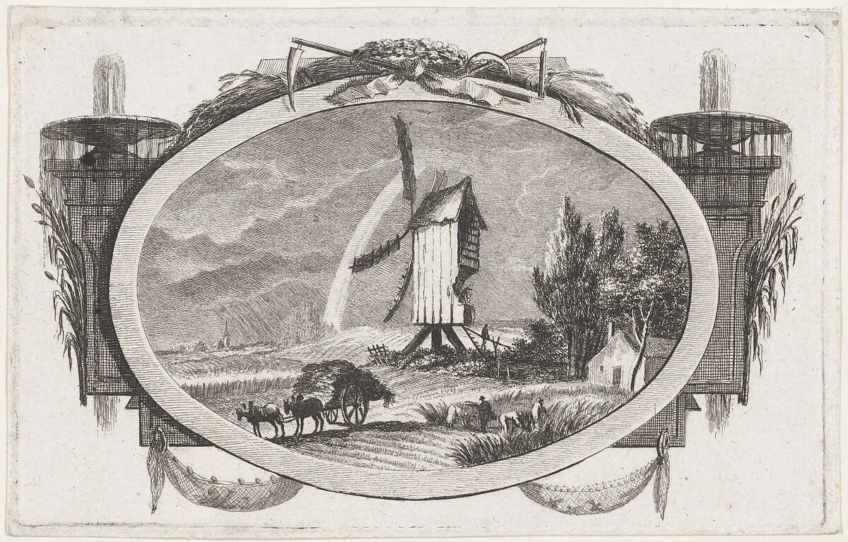Autumn (Wheat Harvest) — Charles Michel Campion|Aignan Thomas Desfriches