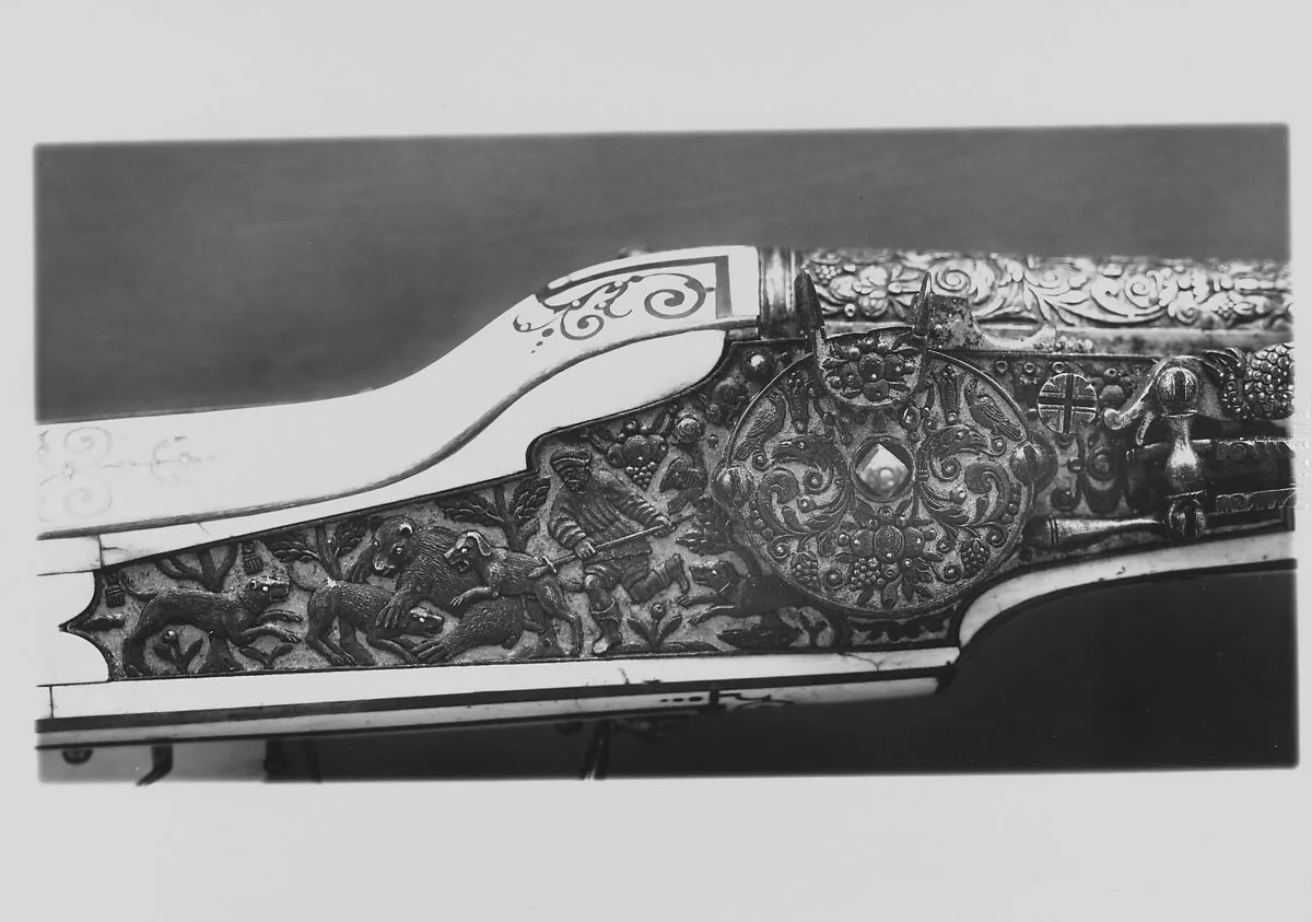 Wheellock Rifle — Hieronymus Borstorffer|Daniel Sadeler