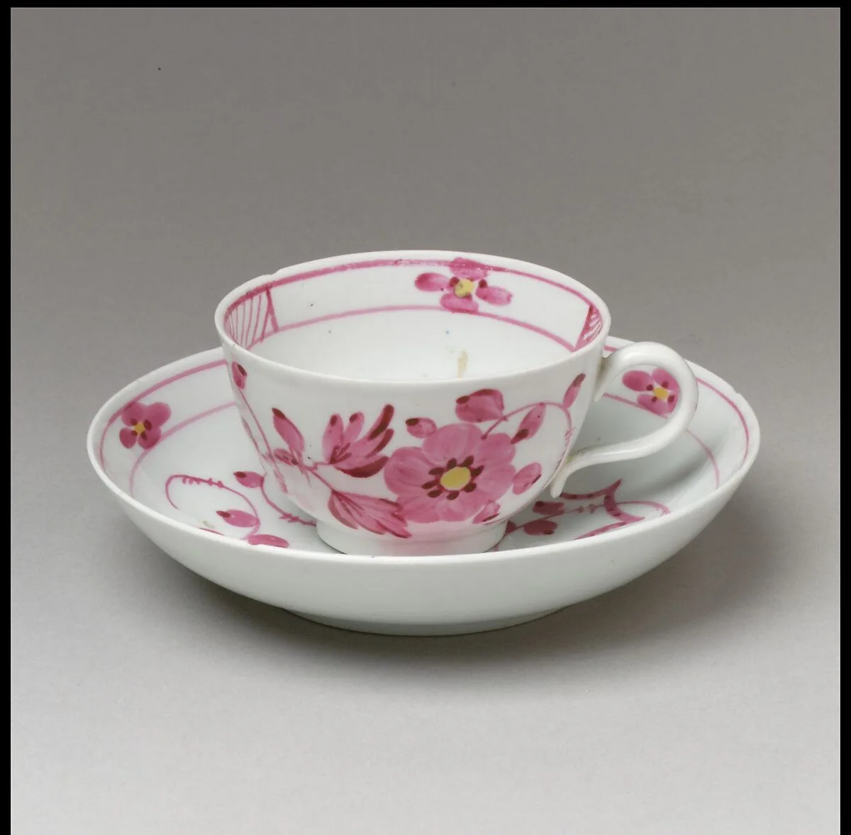Cup and saucer — Ilmenau Porcelain Manufactory