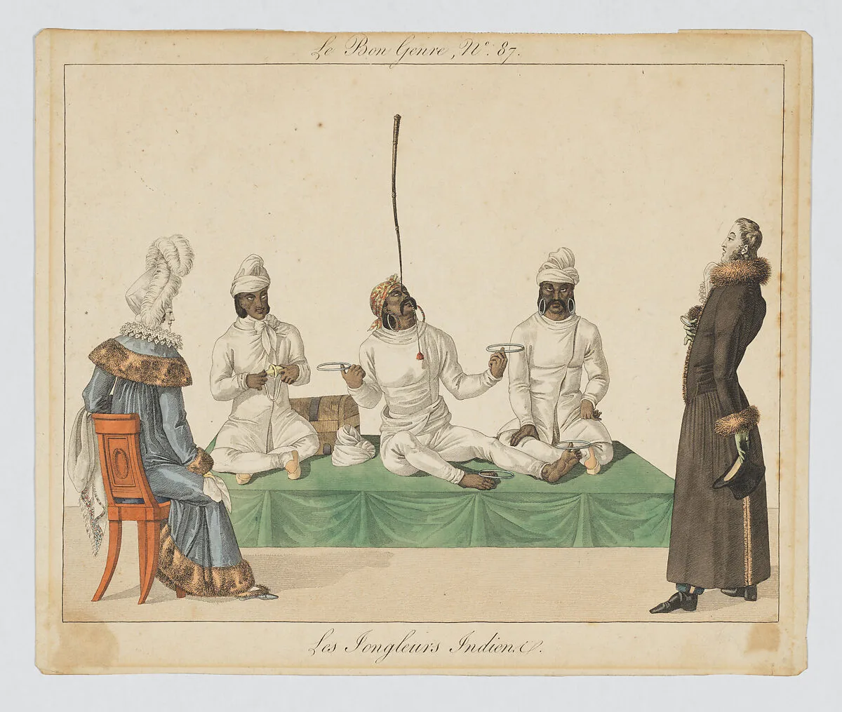 Les Jongleurs Indiens — Louis-Marie Lanté|Pierre de La Mésangère|Georges Jacques Gatine