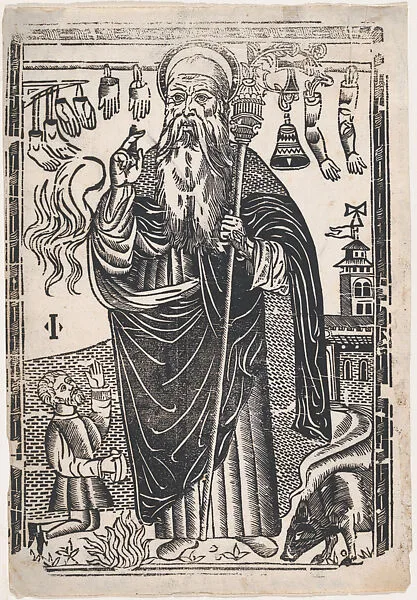 Saint Anthony — Anonymous, Italian, 19th century