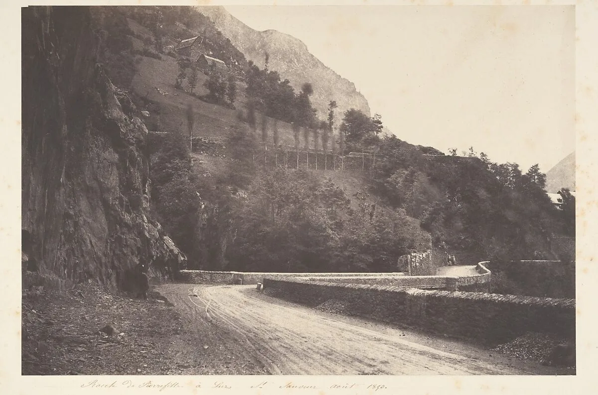 Route de Pierrefitte à Luz St Sauveur — Joseph Vigier