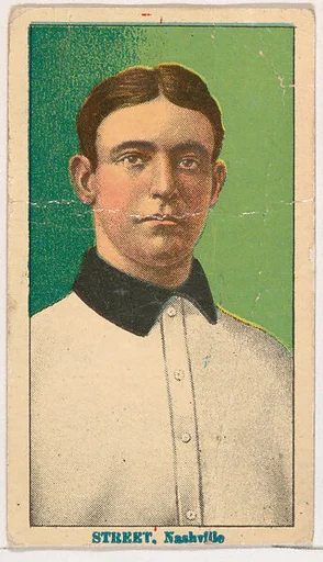Gabby Street, Nashville, from Coupon Cigarettes Baseball Issue, 1914-1916