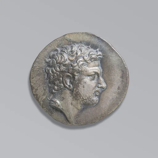 Silver tetradrachm of Perseus