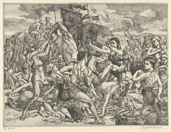 Coney Island Beach — Reginald Marsh