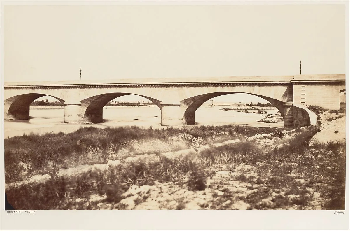 Durance, Viaduc — Edouard Baldus