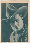 Tom Mix from Wild Colors Autographed Strip Cards (W623) — Unknown