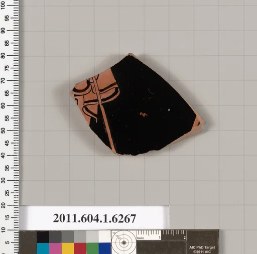 Terracotta fragment of a kylix (drinking cup)