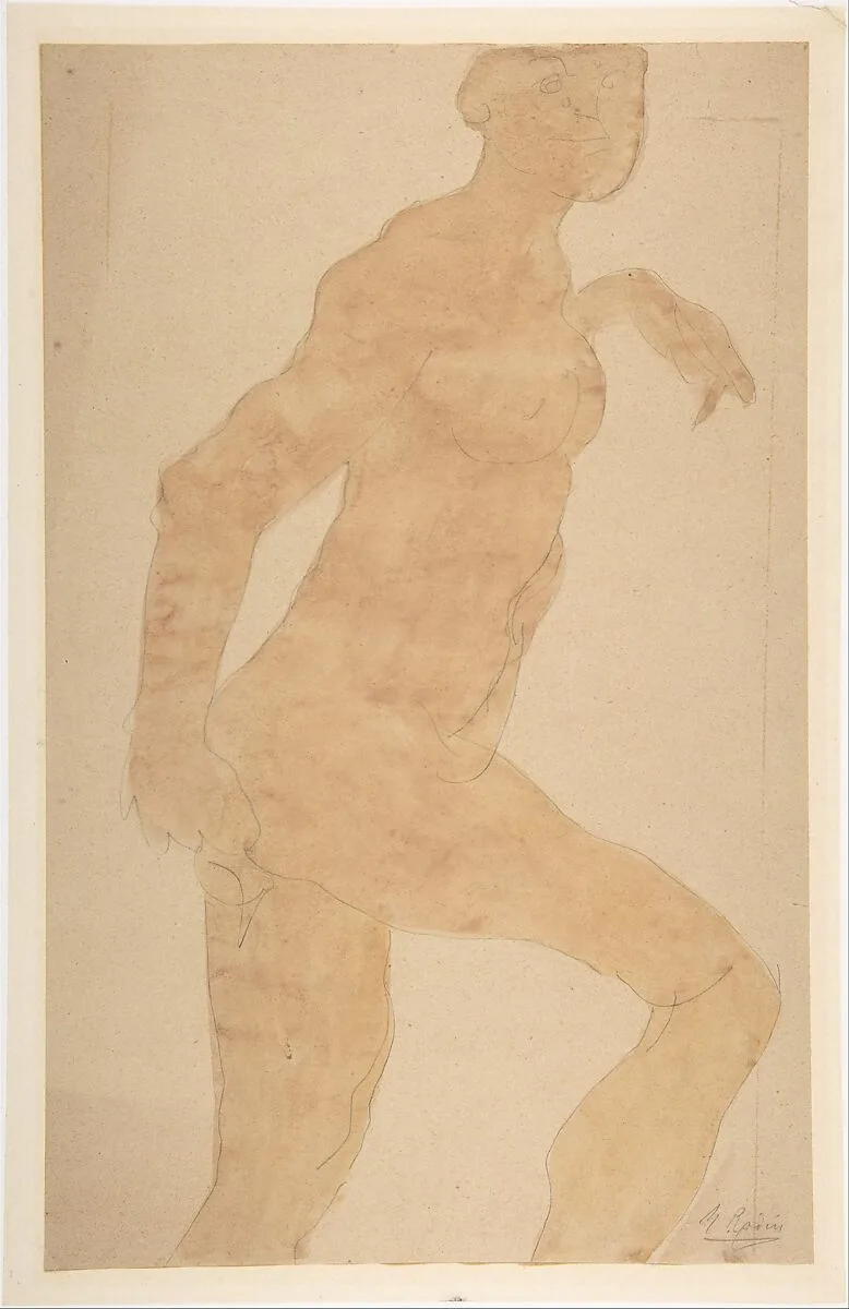 Standing Female Nude — Auguste Rodin