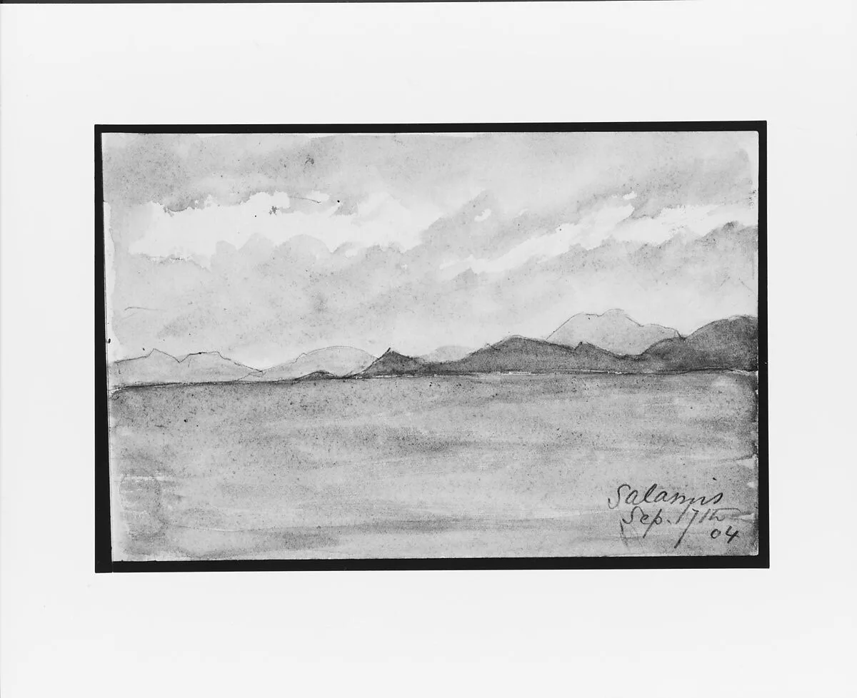 Salamis (from Sketchbook) — Mary Newbold Sargent