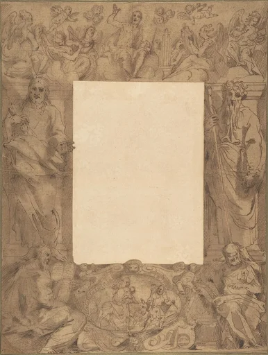 Border Design with Saints