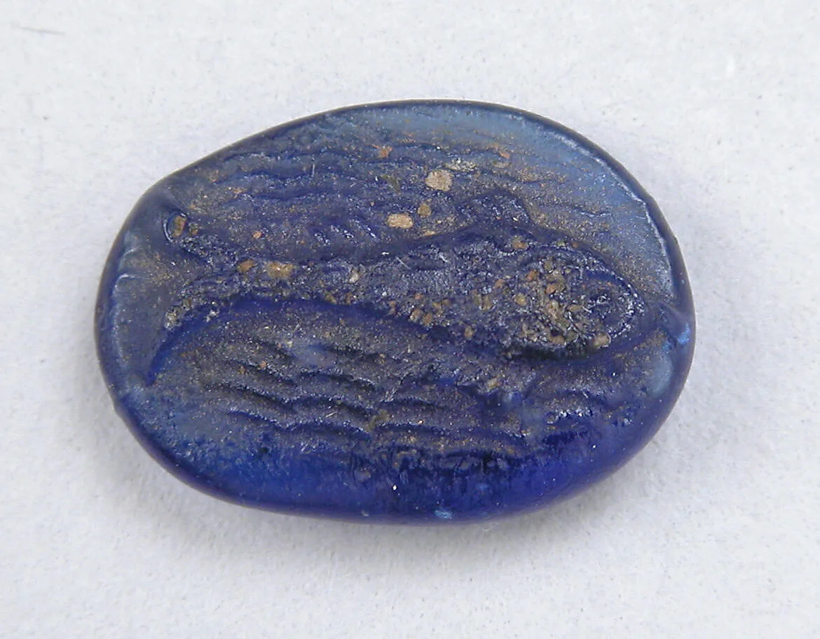 Disk with Fish — Unknown