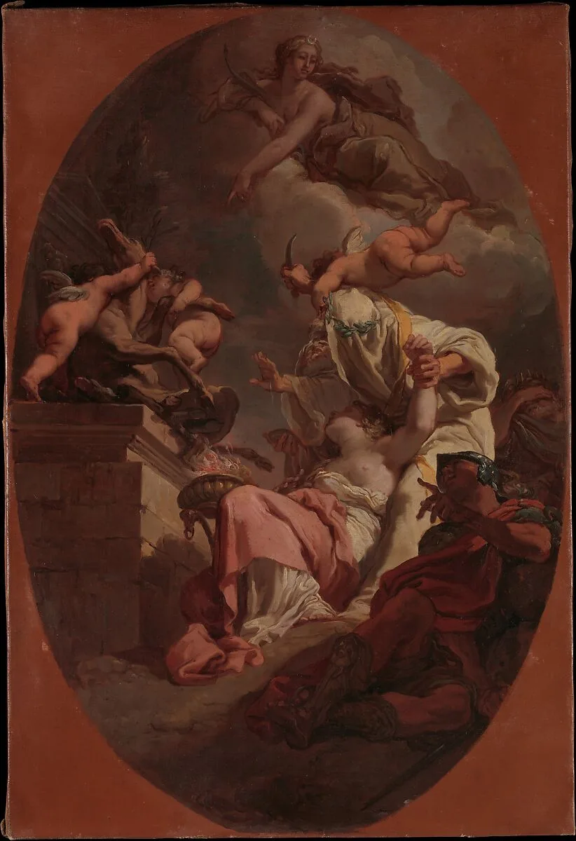 The Sacrifice of Iphigenia — Gaetano Gandolfi
