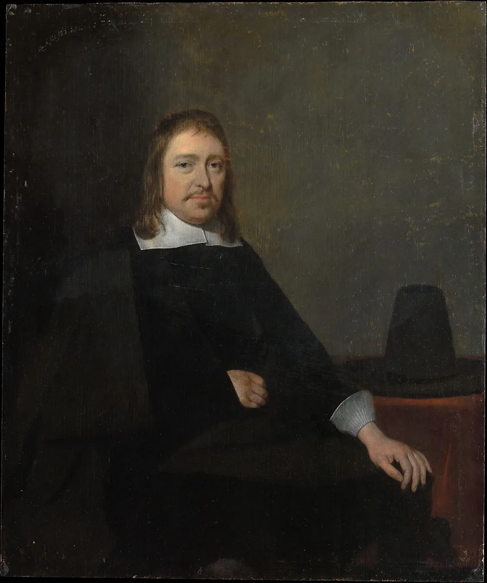 Portrait of a Seated Man — Gerard ter Borch the Younger