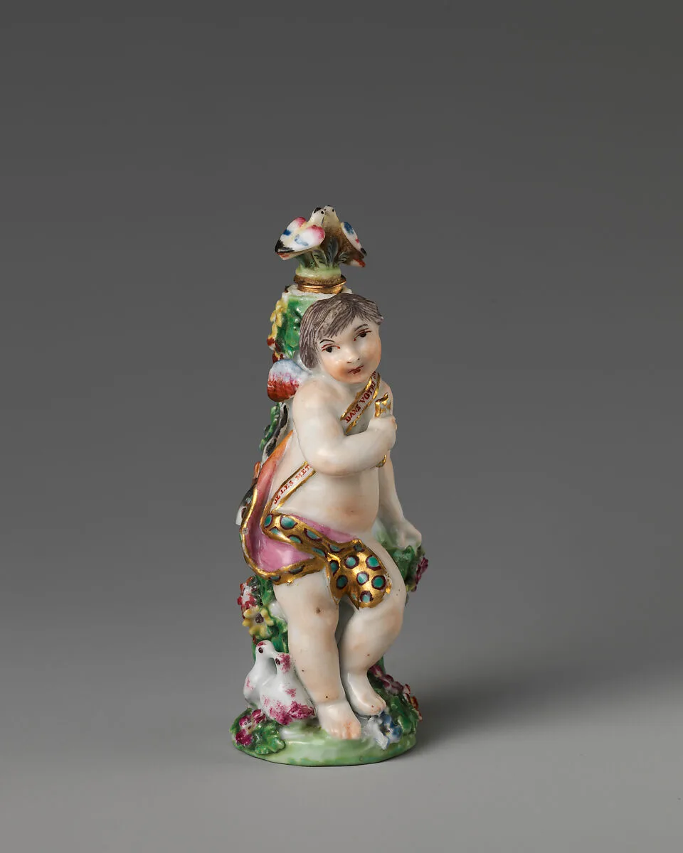 Cupid with key — Chelsea Porcelain Manufactory