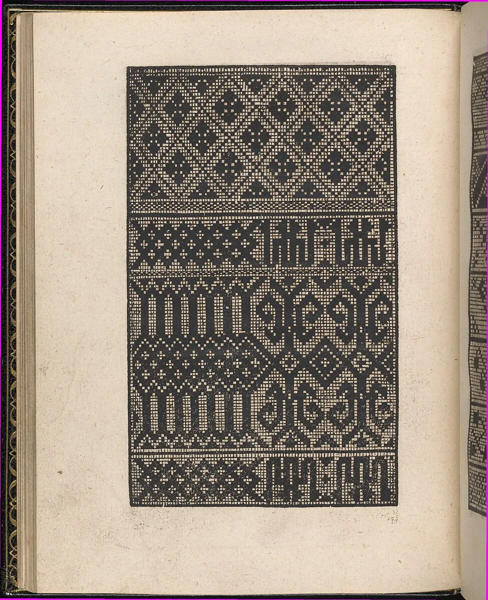 Page from Ein new kunstlich Modelbuch...(Page 25v) — Peter Quentel