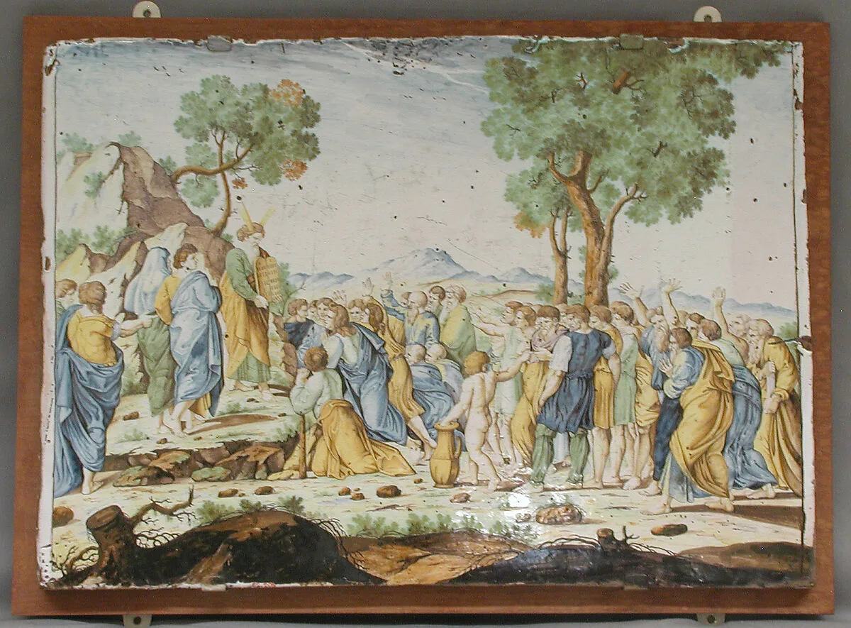 Moses and the Tablets of the Law — Bartolomeo Terchi