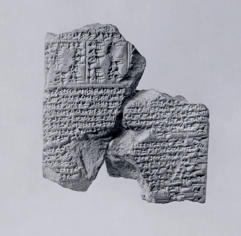 Cuneiform tablet: procedure text for the moon — Unknown