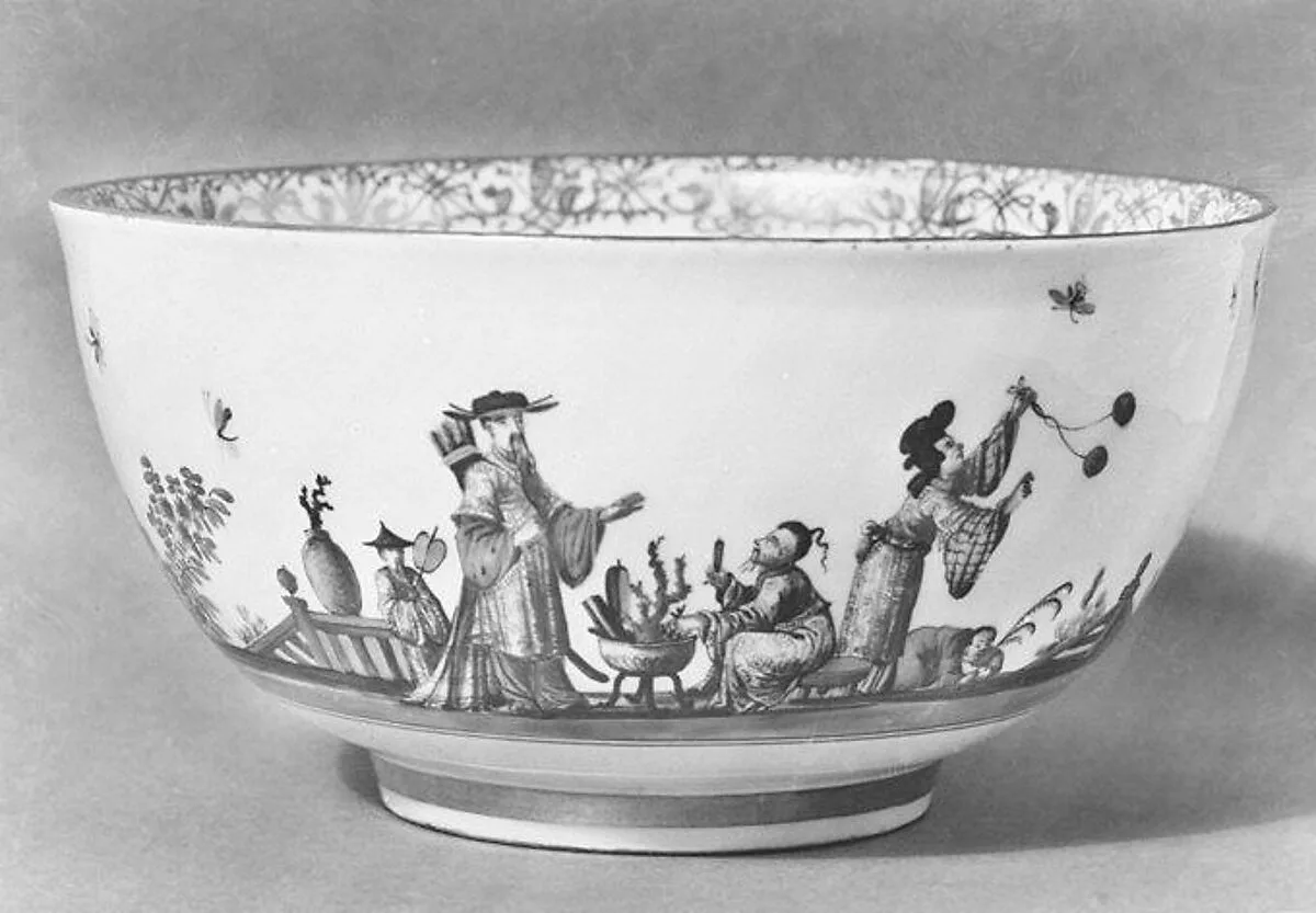 Bowl (part of a set) — Meissen Manufactory