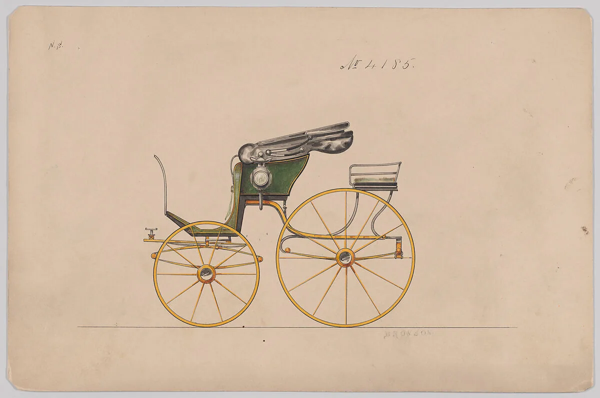 Design for Pony Phaeton, no. 4185 — Brewster & Co.|Herman Stahmer